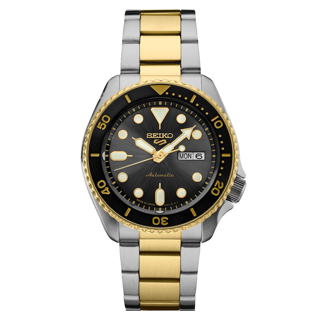 Seiko 5 Sports Two Tone Men's Watch SRPK22