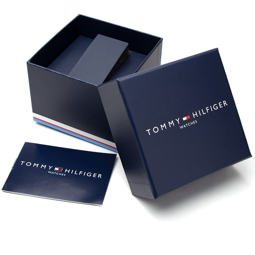 Tommy Hilfiger Baker Black Dial Two-tone Men's Watch - 1792013